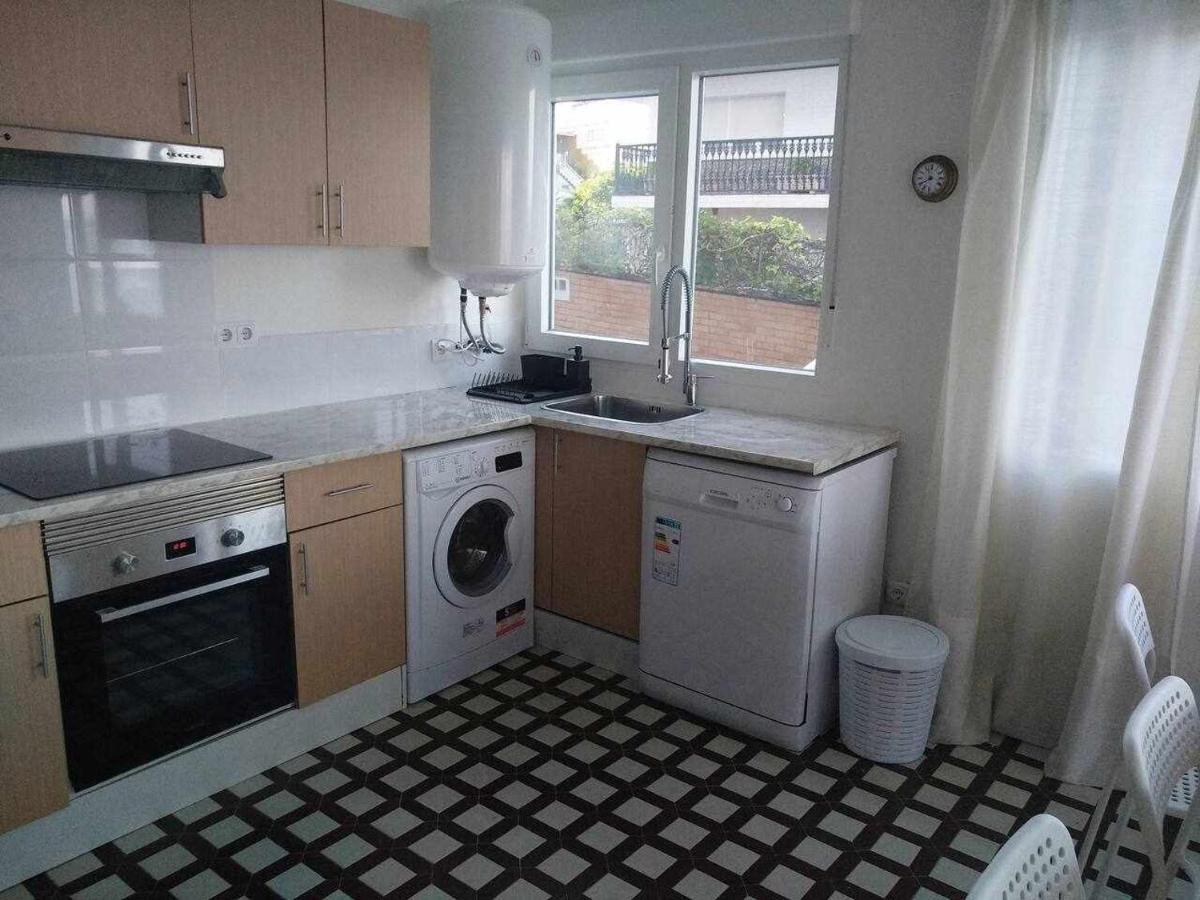 Apartamento Frente Al Mar Playa De Coroso リベイラ エクステリア 写真