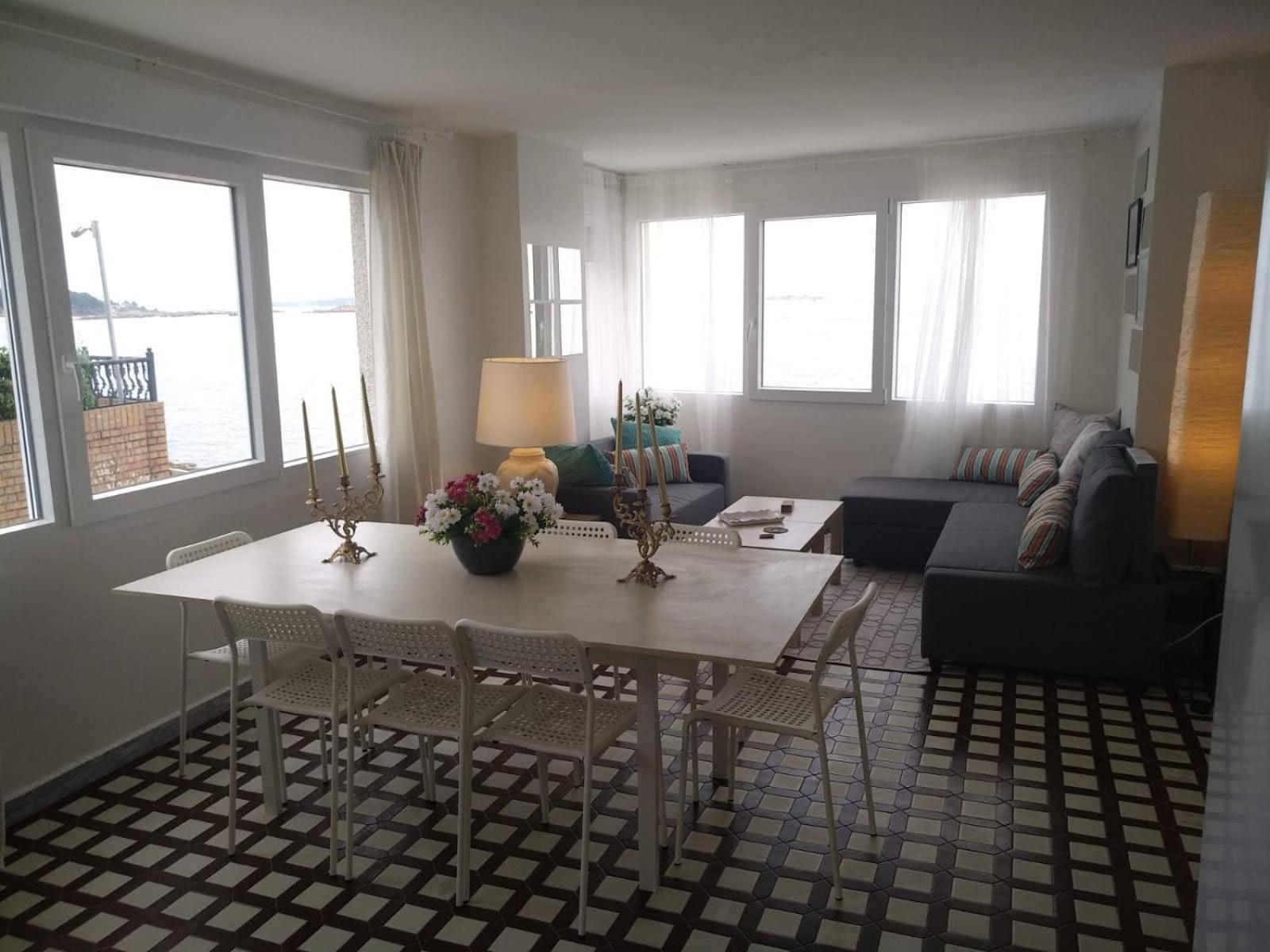Apartamento Frente Al Mar Playa De Coroso リベイラ エクステリア 写真